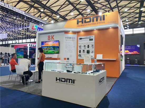 采用HDMI 2.1規(guī)范的8K電視亮相2019國(guó)際顯示博覽會(huì)