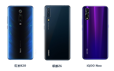 聯想Z6、iQOO Neo、紅米K20同臺，誰才是“最值得買”？