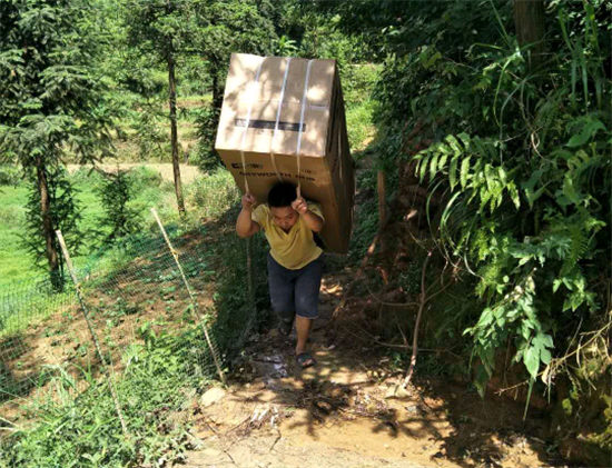 蘇寧幫客湘西故事：山再高路再長，也要把期盼送達