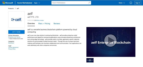 aelf先后上架亞馬遜AWS和微軟Azure，構(gòu)建區(qū)塊鏈+云計(jì)算藍(lán)圖