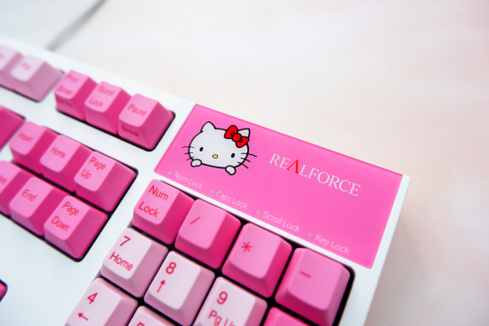 REALFORCE HELLO KITTY限量版鍵盤，ChinaJoy首亮相