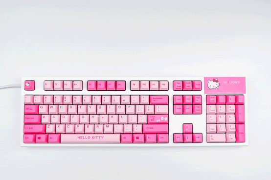 REALFORCE HELLO KITTY限量版鍵盤，ChinaJoy首亮相