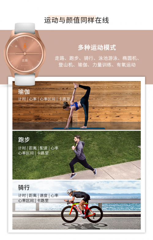 輕奢時尚GarminMove，讓生活更潮更有范