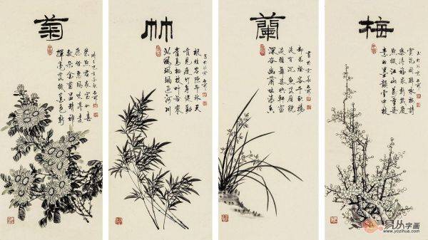 家庭客廳掛什么花鳥畫作品好，家裝達人為你推薦這四種題材