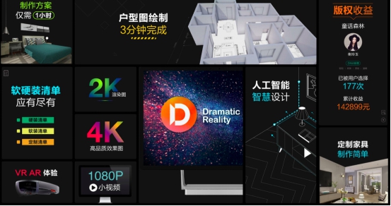 艾佳生活人工智能設(shè)計平臺Dramatic Reality全球發(fā)布！