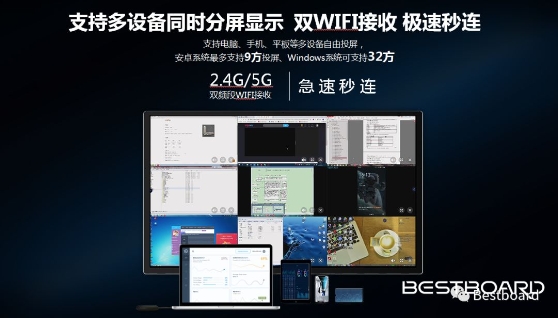 如何讓會議迸發(fā)互動活力？Bestboard智能會議平板多方投屏展示逆天功能