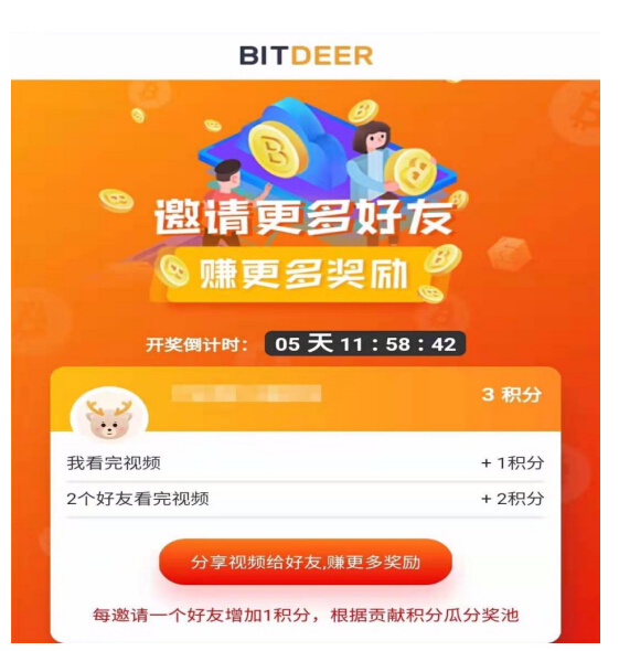 比特小鹿送超級(jí)福利，看視頻瓜分百萬(wàn)BTC