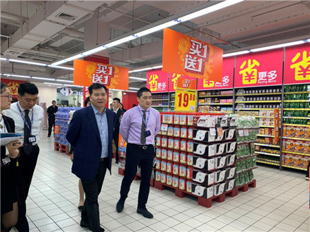 張近東探店家樂福，場景零售如何服務消費者？