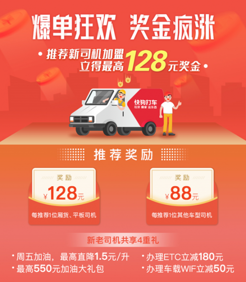 幸福是奮斗出來的！快狗打車向奮斗在一線的司機致敬