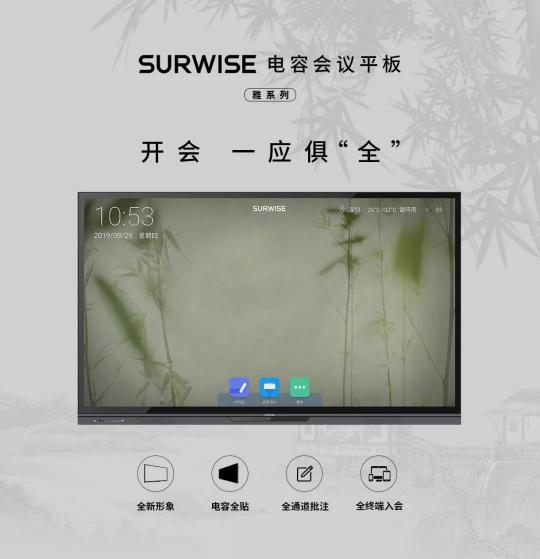 開啟“智會(huì)”時(shí)代 SURWISE電容會(huì)議平板亮相高交會(huì)