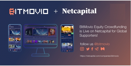 BitMovio在Netcapital資金門(mén)戶(hù)網(wǎng)站上啟動(dòng)融資活動(dòng)