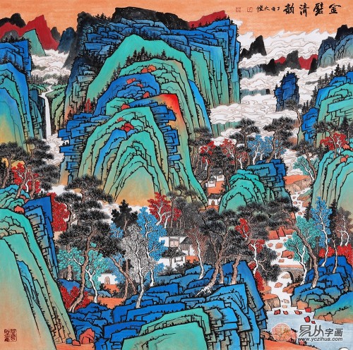 關(guān)于適合掛在家里的山水畫 四種常見風(fēng)格教你打造經(jīng)典家居范