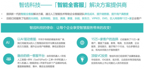 智齒科技榮登艾媒咨詢《2019年中國企業(yè)服務(wù)綜合競爭力榜單》