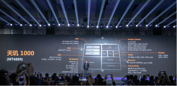 天璣1000坐實5G最強SoC！定價或?qū)⒊?20美金的驍龍855拼片