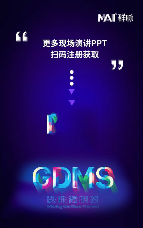 群脈現(xiàn)場深度直擊丨2019 GDMS全球數(shù)字營銷峰會(huì)