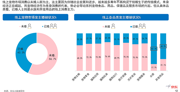 未婚一族養(yǎng)貓狗 年長一代好水族 看京東超市揭秘寵物消費市場