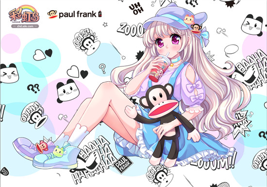 《彩虹島》與Paul Frank Tea 搭配奶茶更“猴”喝哦