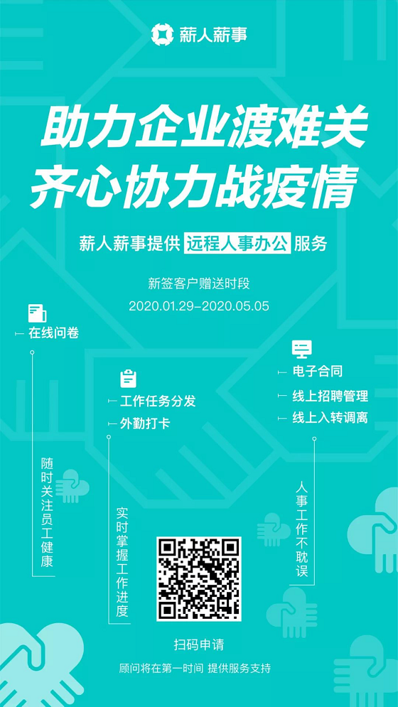 薪人薪事疫情期間助企業(yè)人力遠程辦公