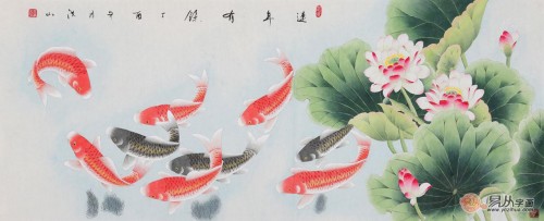 客廳適合掛什么字畫，國畫花鳥經(jīng)典四款寓意解析