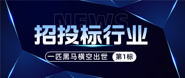 招投標(biāo)行業(yè)又一匹黑馬第1標(biāo)橫空出世