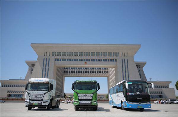 氫能汽車亮相伊寧，新疆迎來首批燃料電池汽車