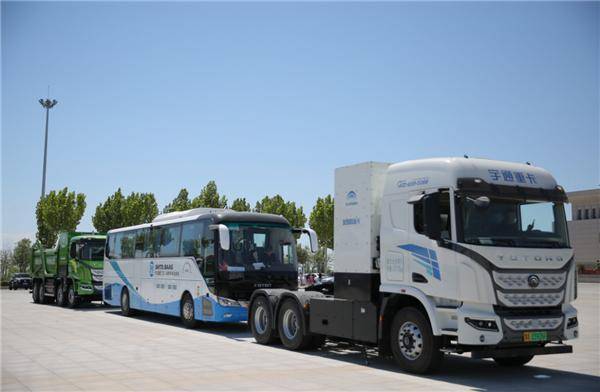 氫能汽車亮相伊寧，新疆迎來首批燃料電池汽車