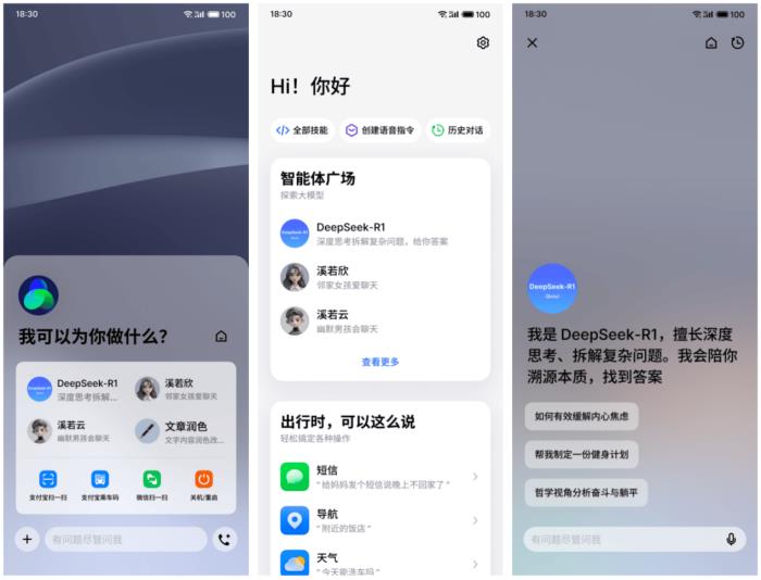 第一批魅友已經(jīng)在語音助手里用上DeepSeek-R1了